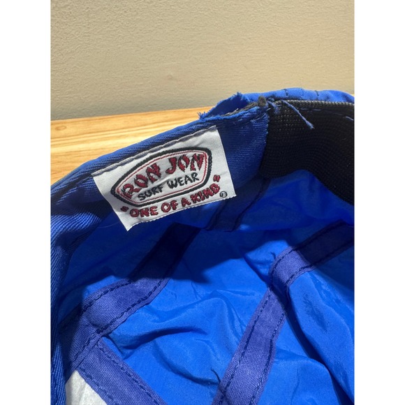 Vintage Ron Jon Surf Shop One Of A Kind Cocoa Beach Florida Long Bill Hat OSFM - Picture 15 of 16